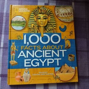 1,000 Facts about Ancient Egypt Hardback Book National Geographic